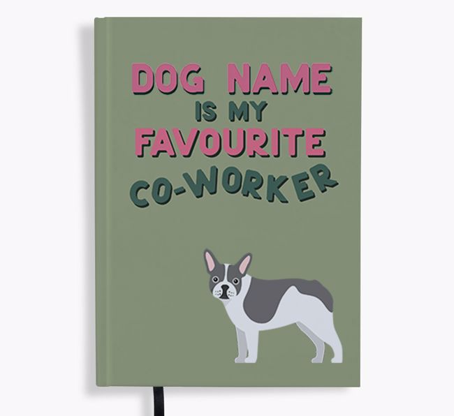 Favourite Co-Worker: Personalised {breedFullName} Notebook